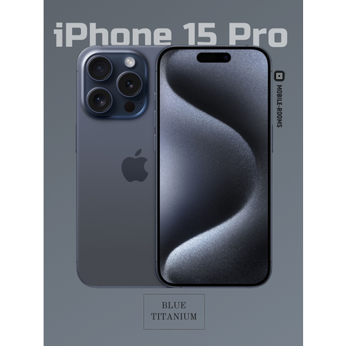 Смартфон Apple iPhone 15 Pro 256GB Blue Titanium Dual nano SIM eSIM 139999₽