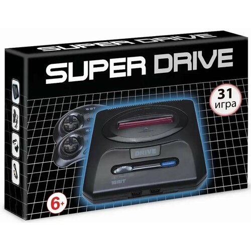 Игровая приставка 16bit Super Drive Classic 31 в 1 1999₽