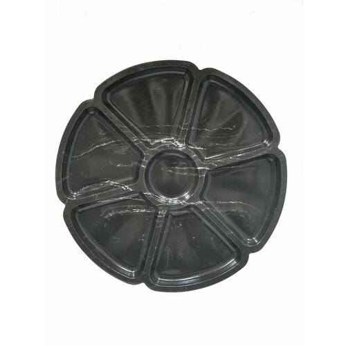 Менажница из литьевого мрамора Haifisch 30 см черный мрамор 1990₽