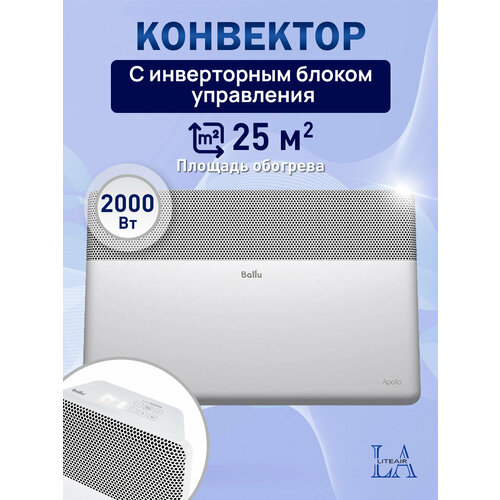 Конвектор электрический Ballu Apollo Transformer BECAT-2000-4I 13102₽