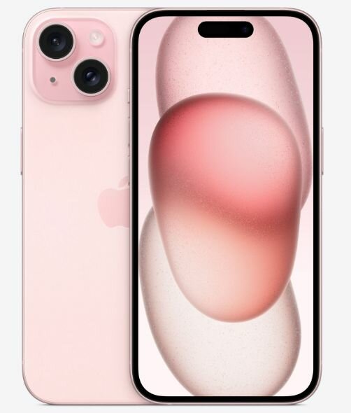 Телефон Apple iPhone 15 256Gb Pink (SIM+eSIM)