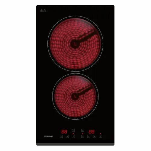 Электрическая варочная панель Hyundai HHE 3251 BG Hi-Light независимая черный 7919₽