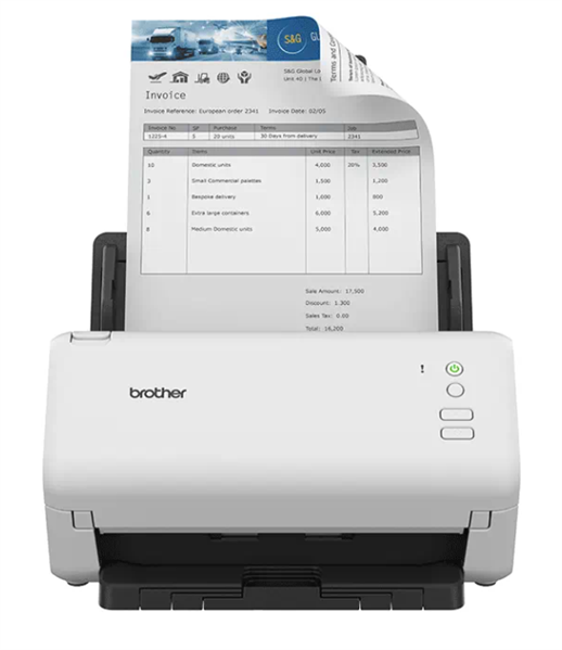 Brother ADS4100TF1 Сканер Документ-сканер ADS-4100 A4, 35 стр/мин, цветной, 1200 dpi