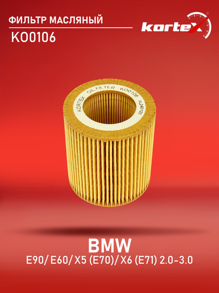 Фильтр масляный для BMW E90 / E60 / X5 (E70) / X6 (E71) 2.0-3.0 04-