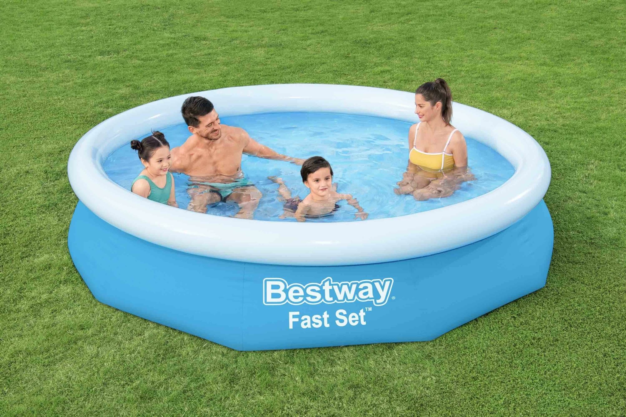 Бассейн надувной Bestway Fast Set Pools 305х66 см (57456 BW) — фото 1