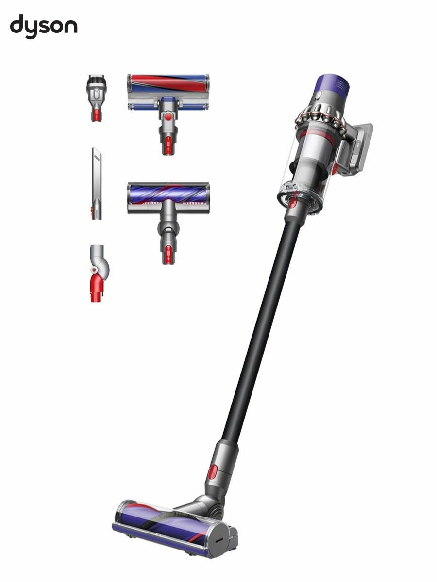 Пылесос вертикальный Dyson Cyclone V10 Total Clean SV27 Nickel/Black — фото 1