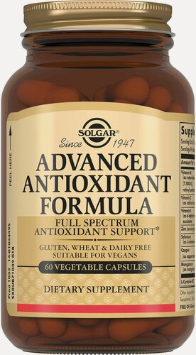 Изображение товара Капсулы Solgar "Advanced Antioxidant", антиоксидантная формула, 60шт