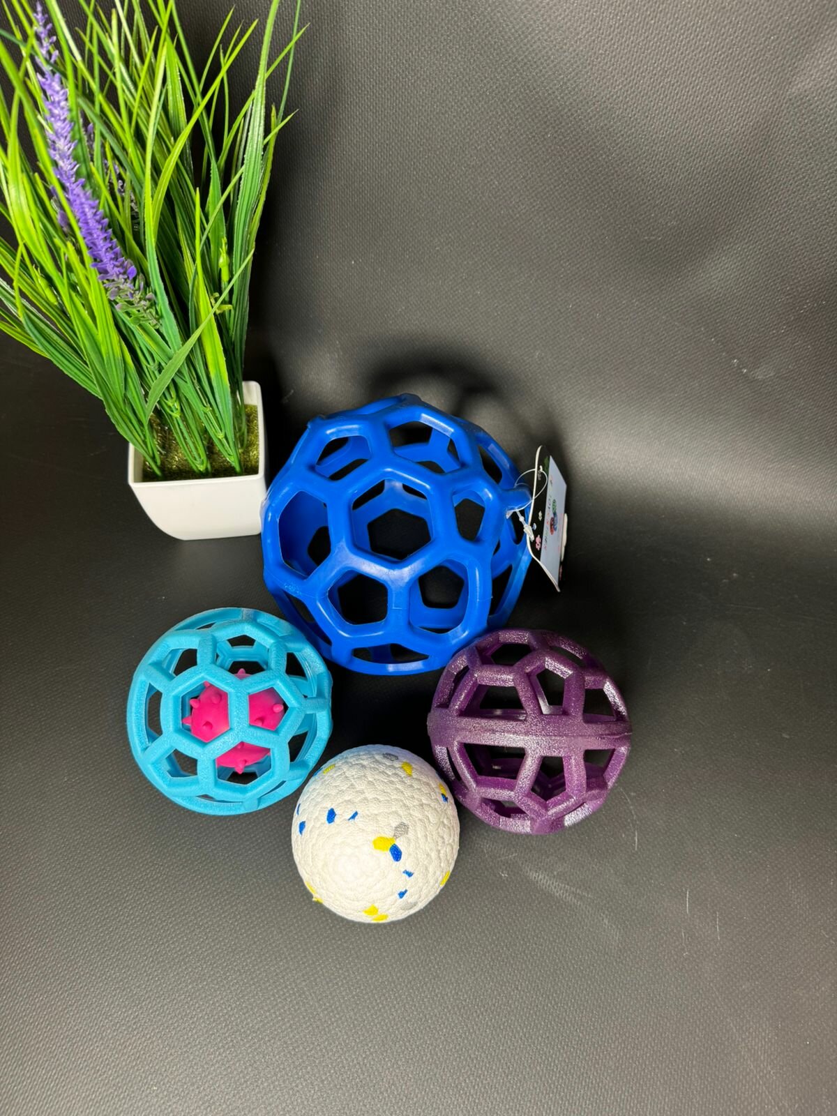 Развивающие игрушки для собак в наборе 4 шт. Зоотовары для развлечения и дрессировки питомцев.