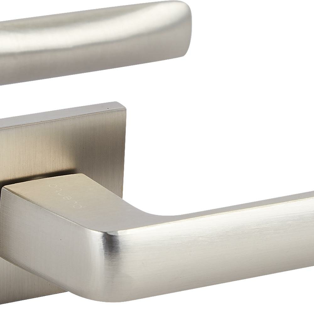 Дверные ручки Puerto Эспрессо без запирания цвет супер матовый никель