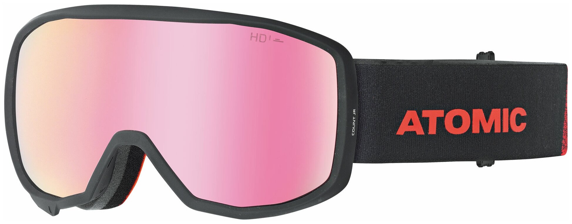 Очки горнолыжные ATOMIC 2022-23 Count Hd Jr W/Aw Pink Black/Red