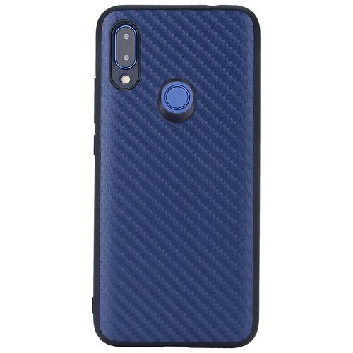 фото Чехол-накладка g-case carbon для xiaomi redmi note 7/note 7 pro темно-синий