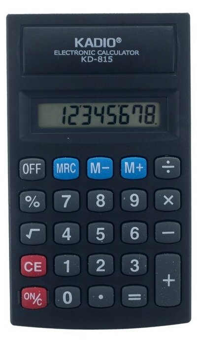 Калькулятор настольный 8-разрядный 815