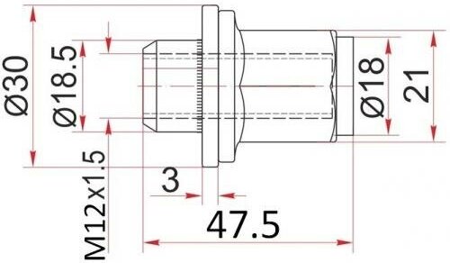 Гайка колесная хром закрытая toyota/lexus Sat ST9094201058 Toyota: 90942-01058 90942-01084 90080-17036