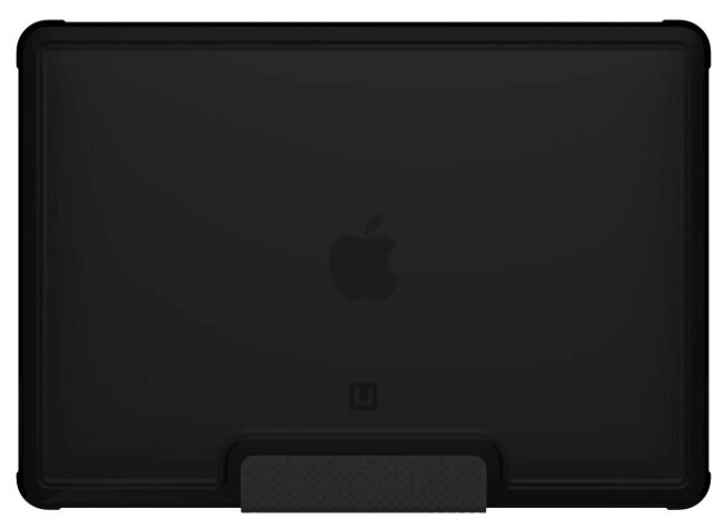 Чехол Urban Armor Gear (UAG) Lucent Series для MacBook Pro 13 (2020-2021 M1, 2022 M2), цвет Черный (Black/black)