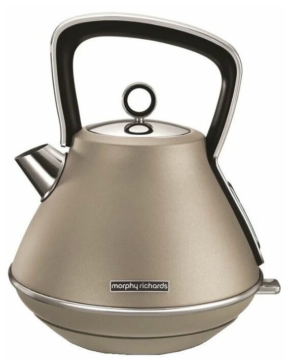 99011371453 Электрочайник Morphy Richards EvokePyramid 100103 бронзовый