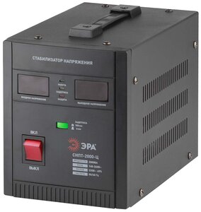 Стабилизатор напряжения однофазный ЭРА СНПТ-2000-Ц Автоматический стабилизатор Эра СНПТ предназначен