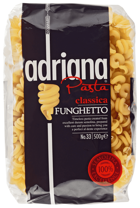 Макаронные изделия Funghetto №33 Adriana Pasta Classica, 500 г - фотография № 2