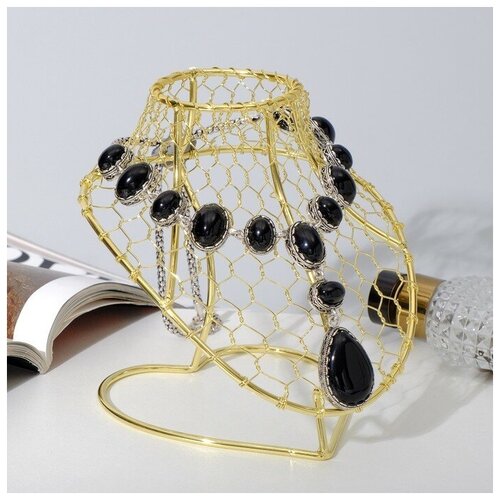 фото Подставка для украшений queen fair, 15, золотой