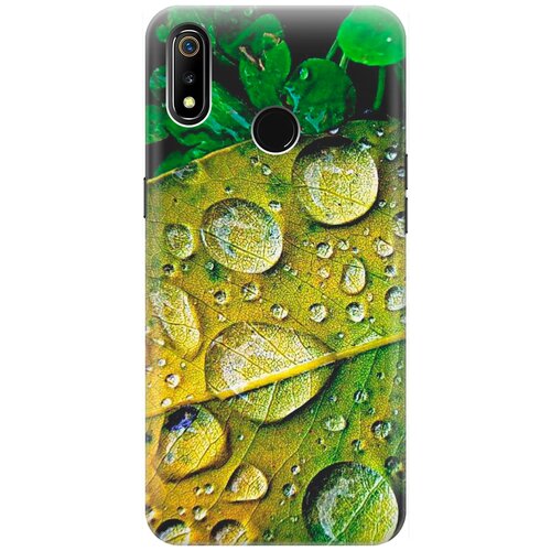 фото Re:pa накладка transparent для realme 3 с принтом "после дождя"