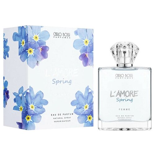 carlo bossi женский blue light парфюмированная вода edp 100мл Carlo Bossi Женский L'amore Spring Парфюмированная вода (edp) 100мл