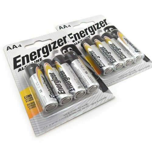 Батарейки (8шт) ENERGIZER LR6 AA Alkaline Power 1.5В