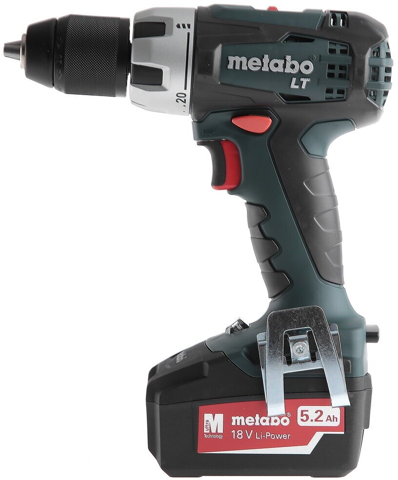 Аккумуляторная дрель-шуруповерт Metabo BS 18 LT 2х5,2 А/ч (602102650) - фотография № 4