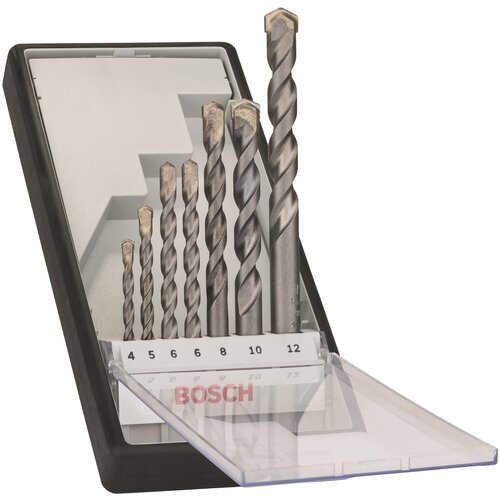 Сверло по бетону BOSCH Robust Line Silver Percussion 2.607.010.545 12 x 150 мм сверло по металлу по бетону bosch robust line 2 607 019 925 10 x 87 мм