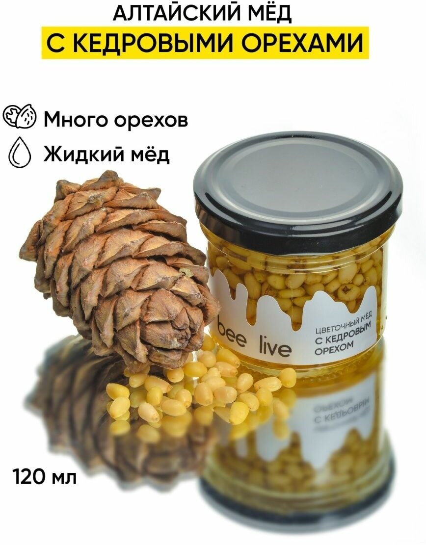 Алтайский мед с кедровым орехом - фотография № 1