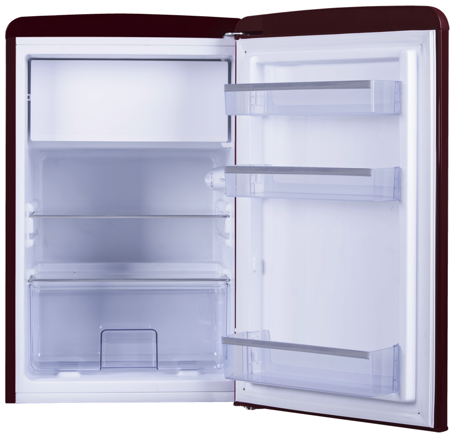 Холодильник Hansa FM1337.3WAA бордовый - фотография № 3