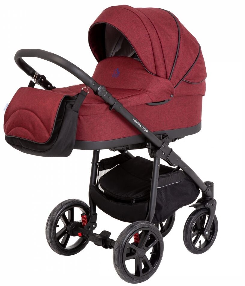 Noordline Beatrice Sport 2023 коляска 3 в 1 Детская коляска трансформер для новорожденных 3в1, прогулочная для ребенка
