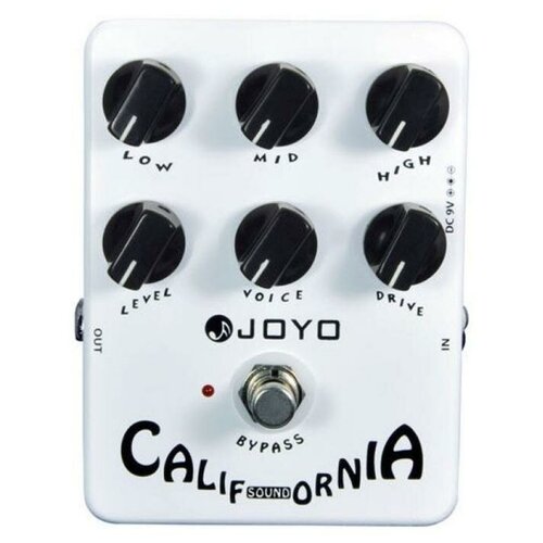 JOYO Педаль эффектов JF-15 California Sound 1 шт. гитарная педаль эффектов примочка joyo jf 15 california sound