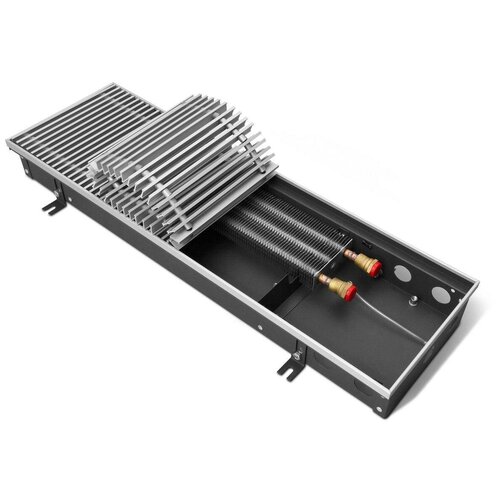 Водяной конвектор с решеткой Techno Vent KVZV 250 - 140 - 800 мм встраиваемый внутрипольный 27669₽