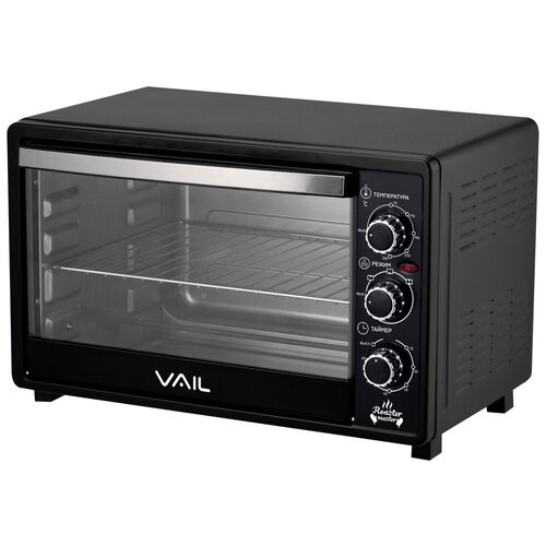 фото Мини-печь vail vl-5000 черный