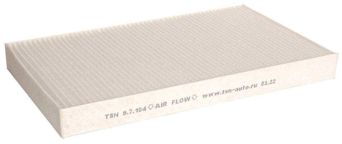 TSN салонный фильтр 9.7.104/97104 пылевой для MERCEDES BENZ: Viano, Vito II (W639)