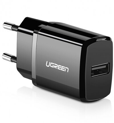 Сетевое зарядное устройство Ugreen ED011 (50459) USB-A Wall Charger 1 порт, черный