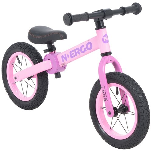 Беговел N.Ergo Aero (розовый) беговел wind babyrider 12 зелено розовый