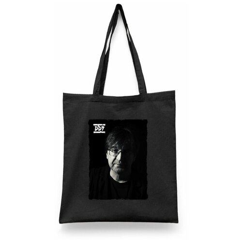 фото Сумка-шоппер унисекс каждому своё "ддт/юрий шевчук/ссср" белая