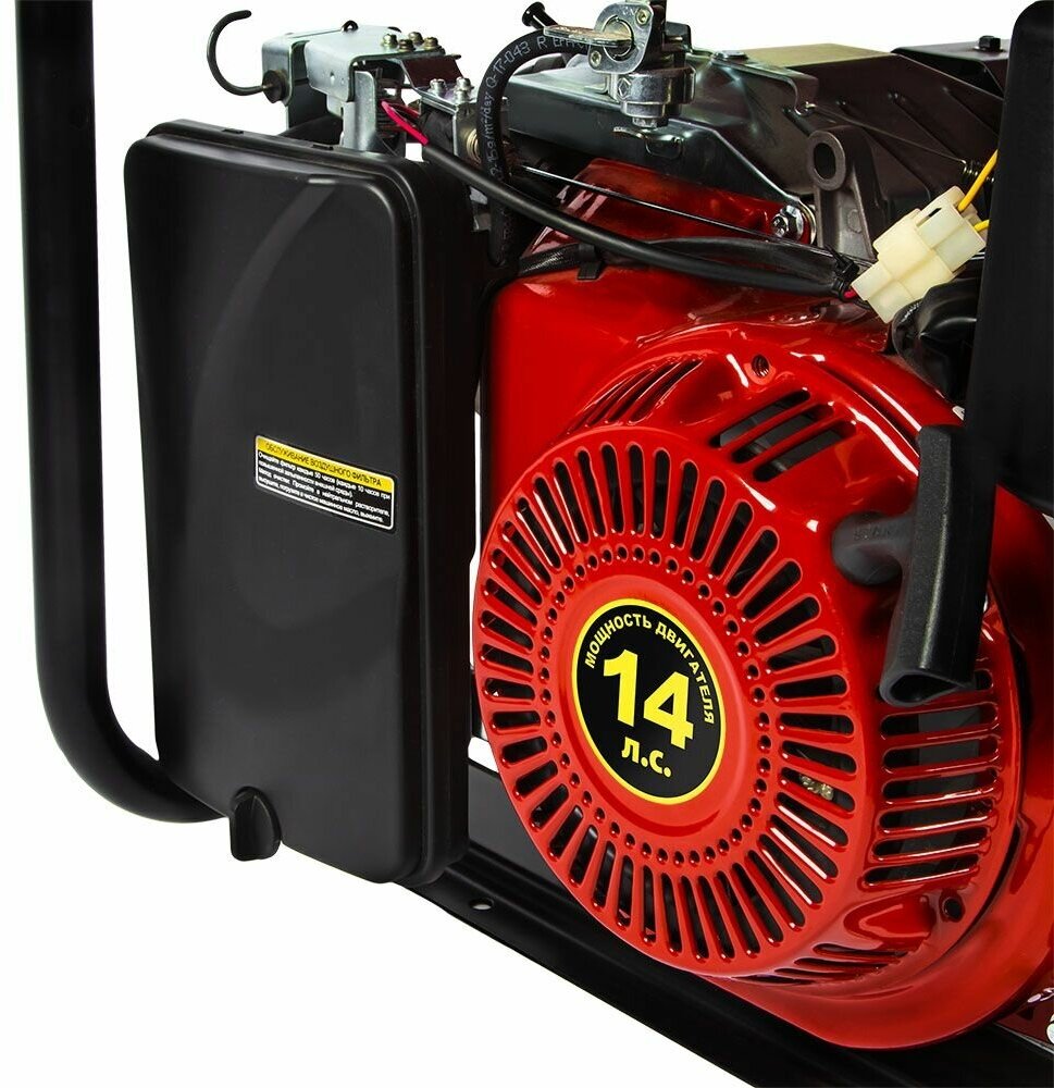 Генератор бензиновый DDE G650EA (917-477) 1ф 6,0/6,5 кВт бак 25 л 92 кг дв-ль 14 л. с. элстарт автом