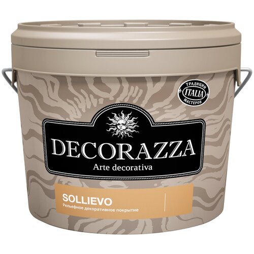 Декоративное покрытие Decorazza Sollievo, белый, 15 кг