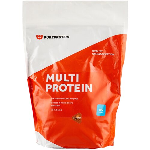 Протеин Pure Protein Multi Protein, 3000 гр., шоколадное печенье протеин pure protein multi protein 3000 гр шоколадное печенье