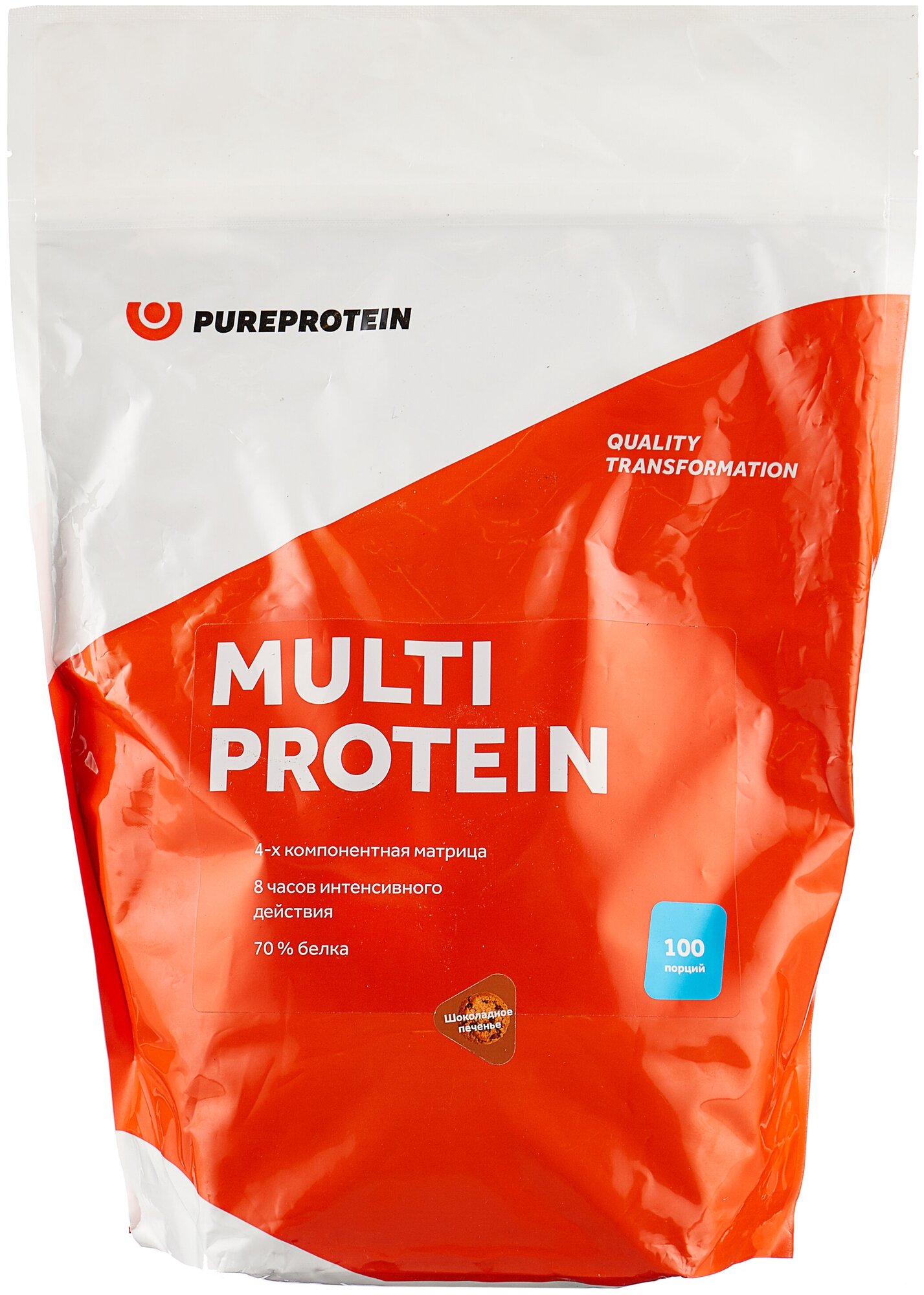 PureProtein Мультикомпонентный протеин, шоколадное печенье, 3 кг, PureProtein