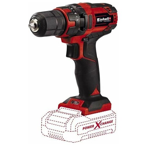 дрель-шуруповерт EINHELL TC-CD 1835 Li - Solo POWER X-CHANGE 365200₽