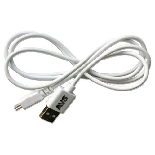Кабель mini USB (1 м.) AVS MN-313 (белый)