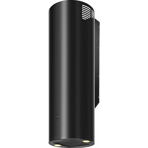 Вытяжка цилиндрическая пристенная Weissgauff Tubus 90 Black Edition 3 года гарантии, Алюминиевый жировой фильтр, Низкий уровень шума