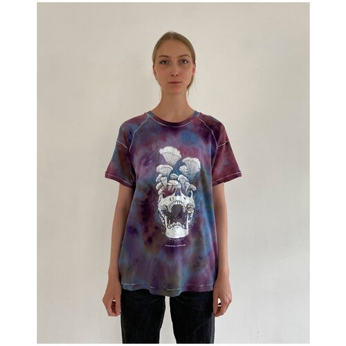 Футболка Череп Тай-Дай - M-L