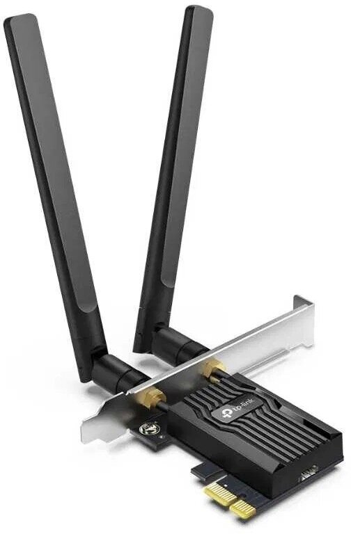 Сетевой адаптер TP-LINK Archer TX50E, черный