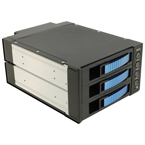 Mobile rack для HDD/SSD Procase A3-203-SATA3, черный док станция для жестких дисков wavlink st334u sata ssd