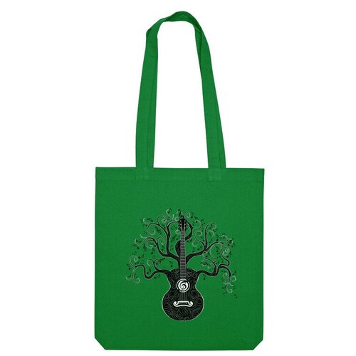 фото Сумка шоппер us basic, зеленый