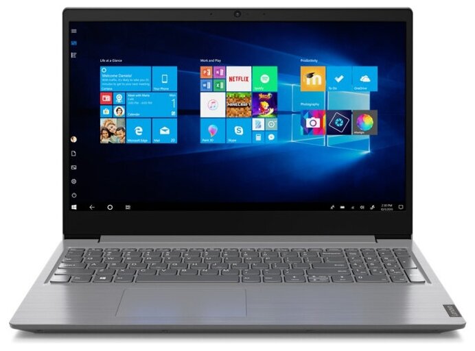 Ноутбук Lenovo V15 IGL, 15.6" (1366x768) TN/Intel Celeron N4020/4ГБ DDR4/256ГБ SSD/UHD Graphics/Без ОС, серый (82C3001NAK)