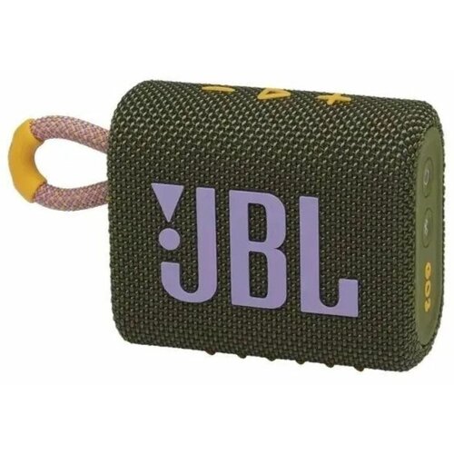Колонка портативная JBL GO3 беспроводная колонка с Bluetooth зеленая 399000₽